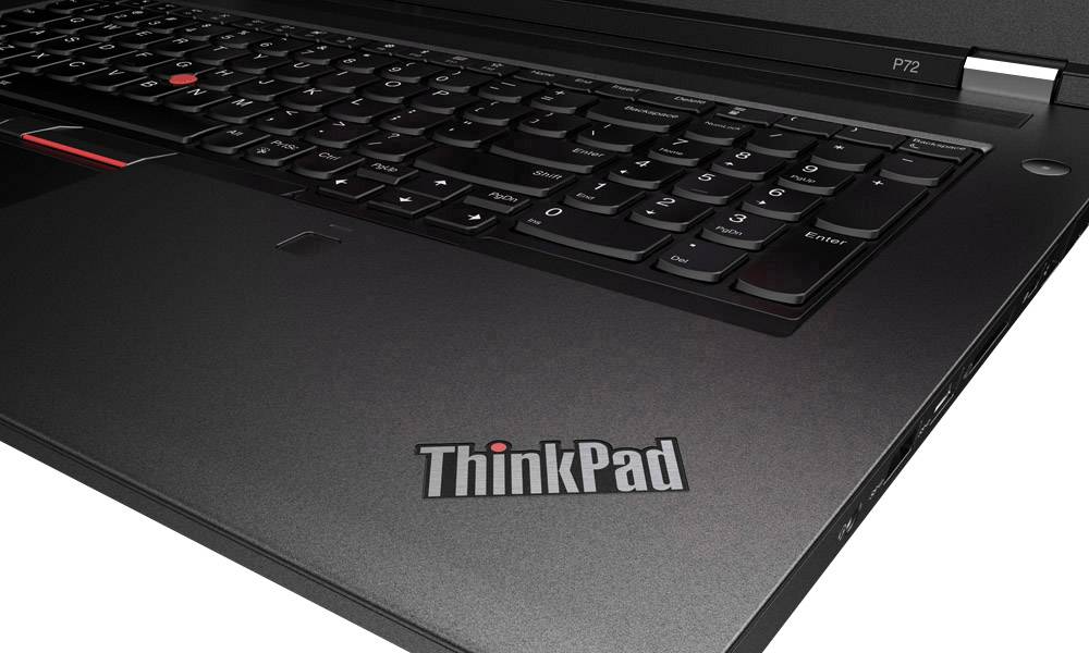 Lenovo ThinkPad P72 43.9cm (17.3 Zoll) Workstation Intel Core i7 16GB 512GB SSD Nvidia Quadro P3200 Windows® 10 Pro Schwarz