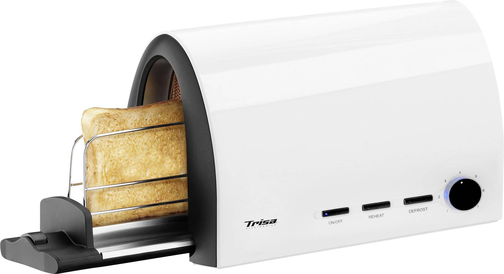 Trisa DE 7353.7012 Toaster Weiß digitalo