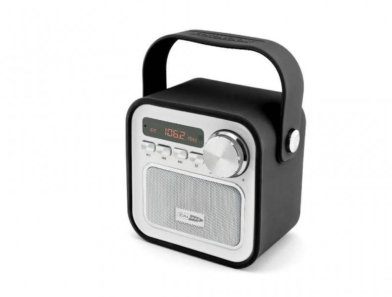 Caliber Audio Technology HPG330BT Kofferradio UKW AUX, Bluetooth®, USB Schwarz, Silber