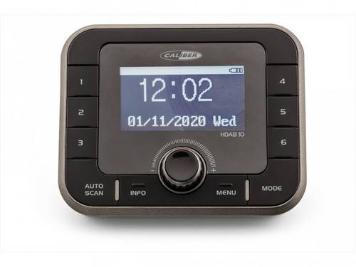 Caliber Audio Technology HDAB10 Radio-Adapter DAB+, UKW AUX, Bluetooth® Schwarz