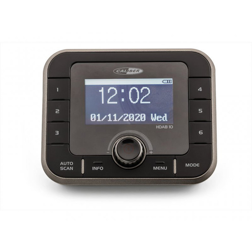 Caliber Audio Technology HDAB10 Radio-Adapter DAB+, UKW AUX, Bluetooth® Schwarz