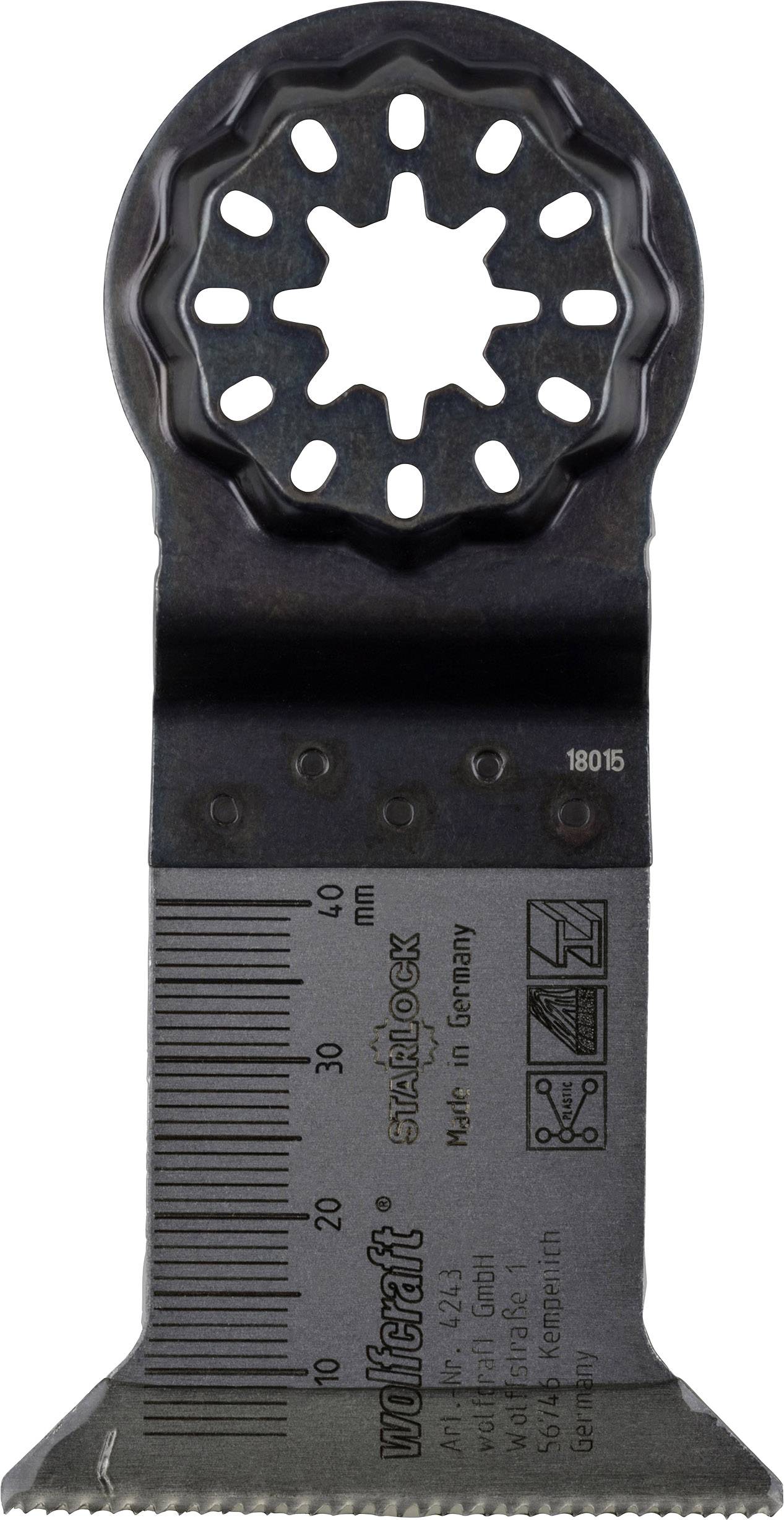 Wolfcraft 4243000 Tauchsägeblatt 1 St.