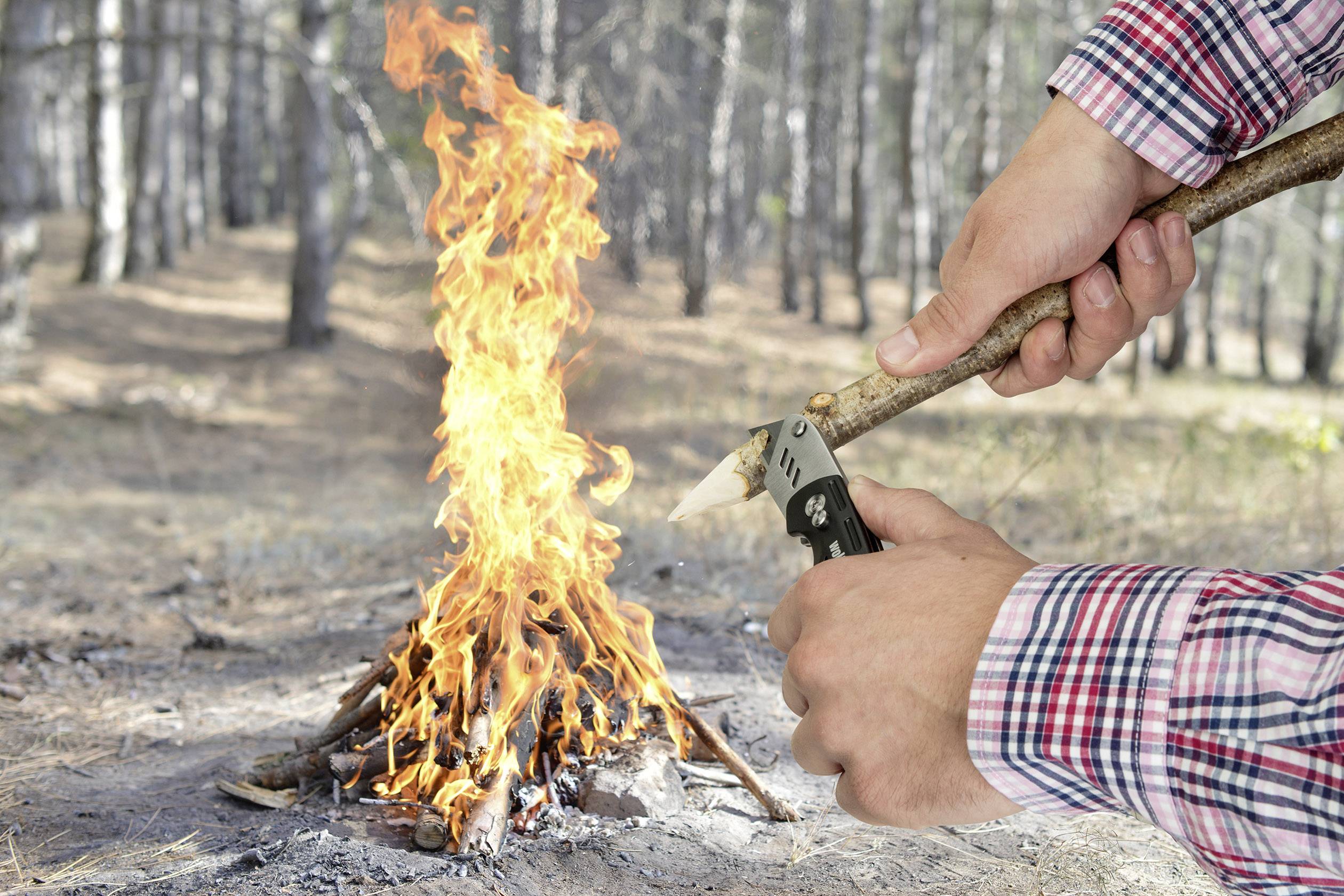 Wolfcraft Klappmesser für Trapezklingen 4104000 1St.