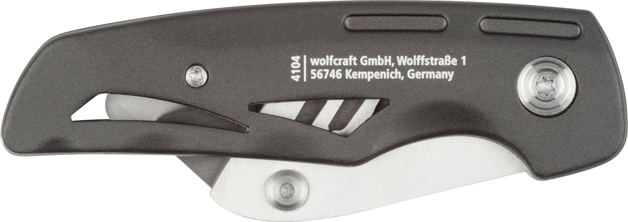 Wolfcraft Klappmesser für Trapezklingen 4104000 1St.