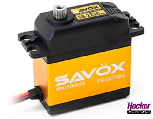 Savöx Standard-Servo SB-2230SG Digital-Servo Getriebe-Material: Stahl Stecksystem: JR