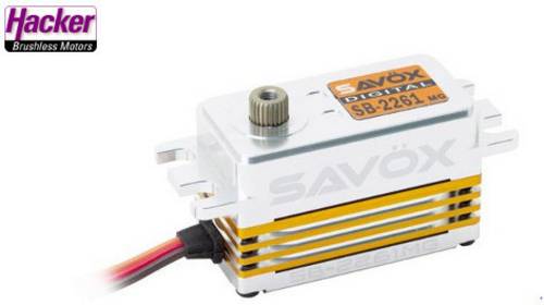 Savöx Standard-Servo SB-2261MG Digital-Servo Getriebe-Material: Metall Stecksystem: JR
