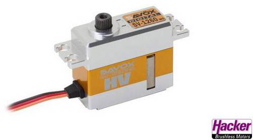 Savöx Midi-Servo SV-1260MG Digital-Servo Getriebe-Material: Metall Stecksystem: JR