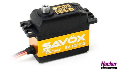 Savöx Standard-Servo SV-1271SG Digital-Servo Getriebe-Material: Stahl Stecksystem: JR