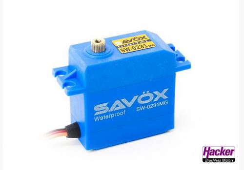 Savöx Standard-Servo SW-0231MG Digital-Servo Getriebe-Material: Metall Stecksystem: JR