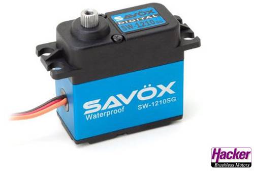 Savöx Standard-Servo SW-1210SG Digital-Servo Getriebe-Material: Stahl Stecksystem: JR