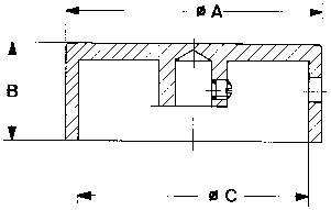 Mentor 523.6191 Drehknopf Aluminium (Ø x H) 30mm x 15mm 1St.