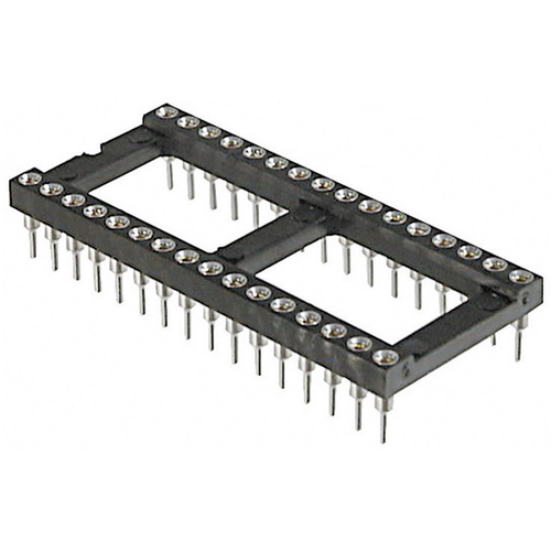 Support de circuits intégrés ASSMANN WSW AR 32 HZL-TT 15.24 mm Nombre de pôles (num): 32 contacts de précision