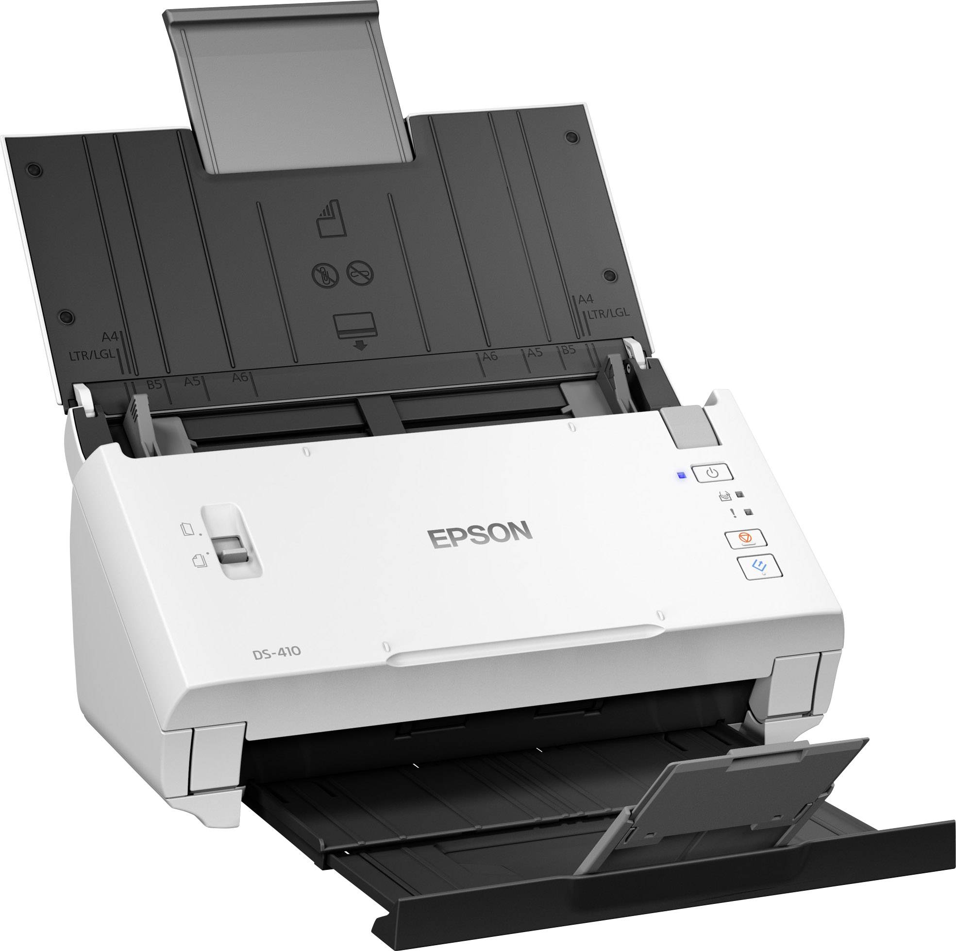 Epson WorkForce DS-410 Duplex-Dokumentenscanner A4 600 x 600 dpi 26 Seiten/min, 52 Bilder/min USB