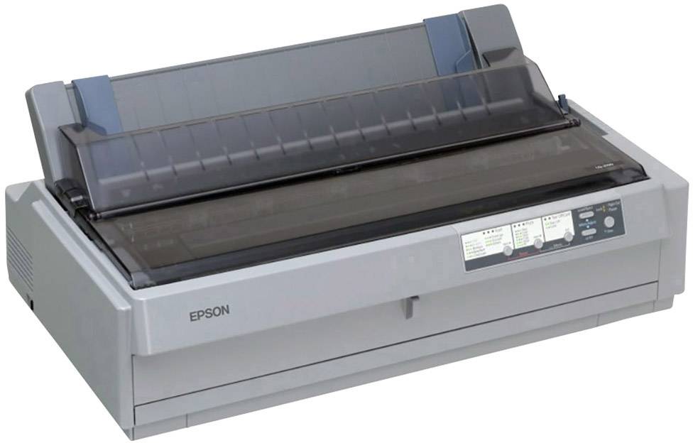 Epson LQ-2190N Nadeldrucker 576 Zeichen/s 24-Nadel-Druckkopf, Breiter Einzug, Druckbreite 136 Zeichen, Netzwerk-fähig USB, Parallel, LAN