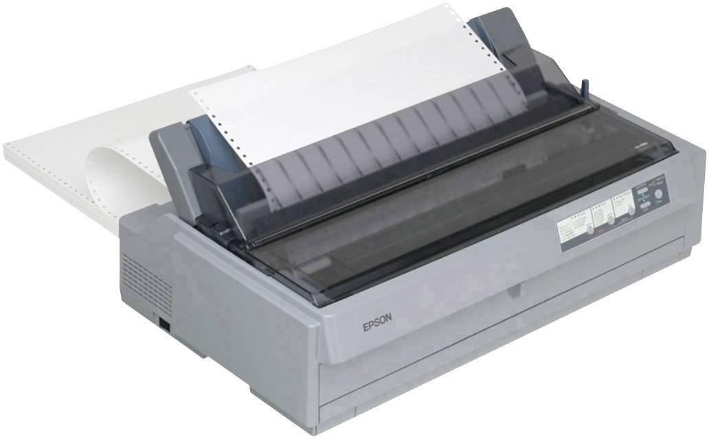 Epson LQ-2190N Nadeldrucker 576 Zeichen/s 24-Nadel-Druckkopf, Breiter Einzug, Druckbreite 136 Zeichen, Netzwerk-fähig USB, Parallel, LAN