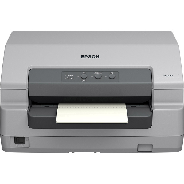 Epson PLQ-30 Nadeldrucker 585 Zeichen/s 24-Nadel-Druckkopf, Schmaler Einzug, Druckbreite 94 Zeichen, Flachbett USB, RS-232, Parallel