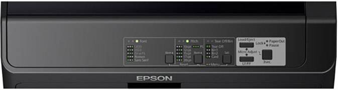 Epson FX-890IIN Nadeldrucker 612 Zeichen/s 9-Nadel-Druckkopf, Schmaler Einzug, Druckbreite 80 Zeichen, Netzwerk-fähig USB