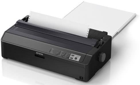 Epson FX-2190IIN Nadeldrucker 738 Zeichen/s 18-Nadel-Druckkopf, Breiter Einzug, Druckbreite 136 Zeichen, Netzwerk-fähig USB