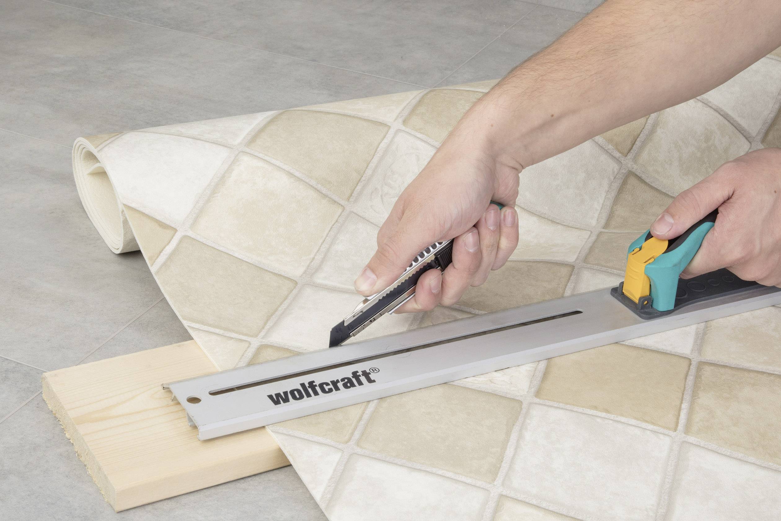 Wolfcraft 4306000 Metall-Abbrechklingenmesser 18mm 1St.