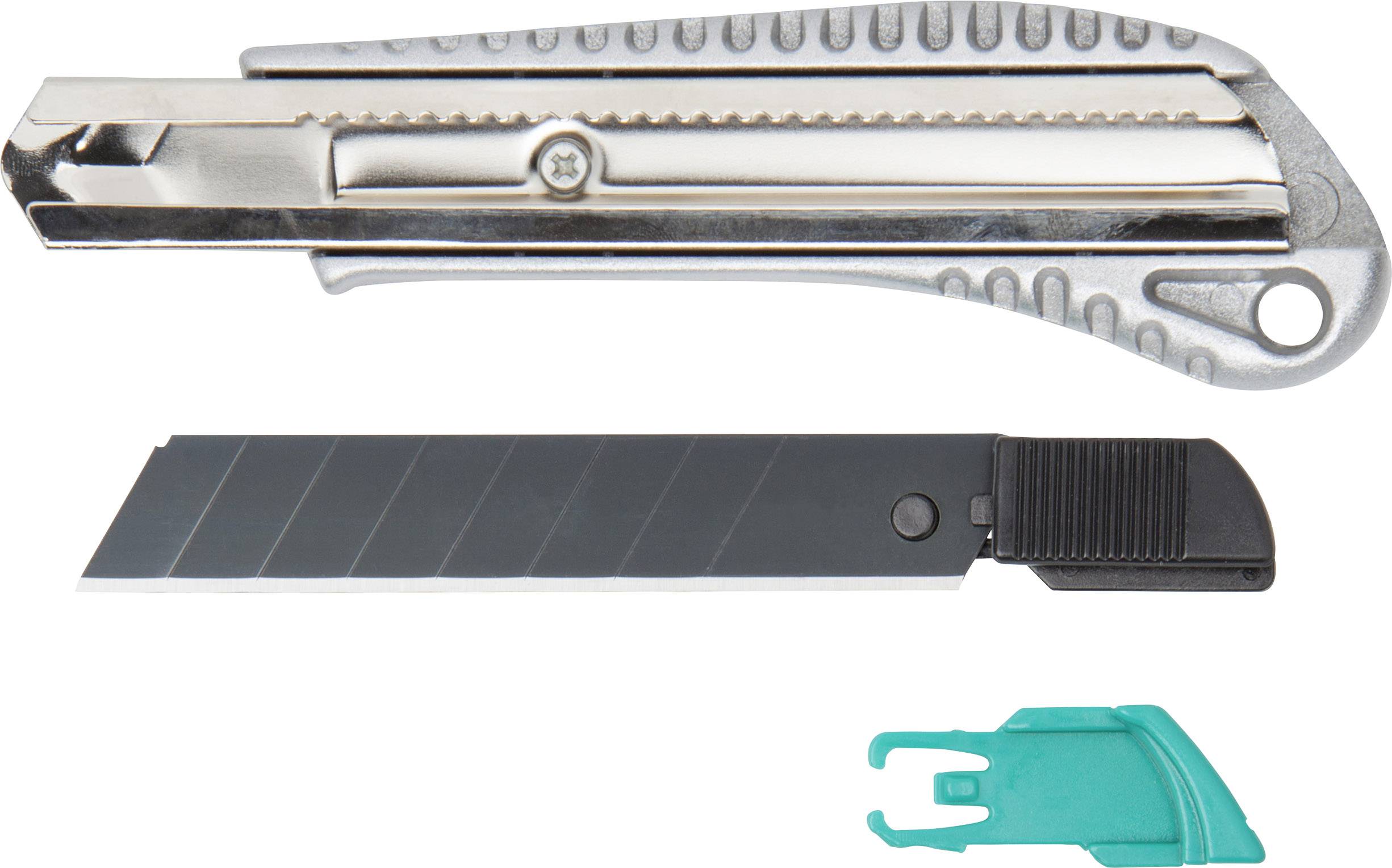 Wolfcraft 4306000 Metall-Abbrechklingenmesser 18mm 1St.
