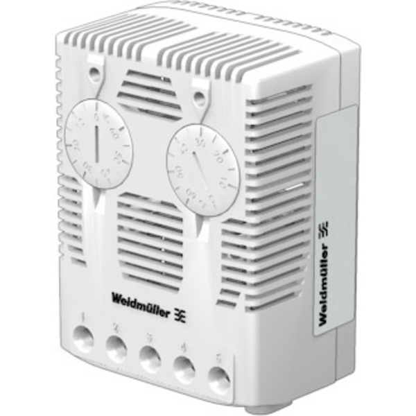 Weidmüller Schaltschrank-Thermostat THSW 0°+60°C NO/NC 1 Öffner, 1 Schließer (L x B x H) 38 x 59 x 80.5mm 1St.