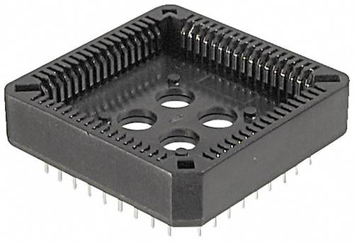 TRU Components A-CCS 044-Z-T PLCC-Fassung Rastermaß: 12.7mm Polzahl: 44