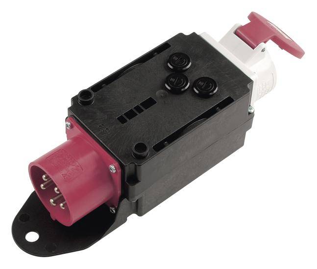 Bachmann 349.183 CEE Adapter 16 A, 32 A 5polig 230 V, 400 V 1 St.