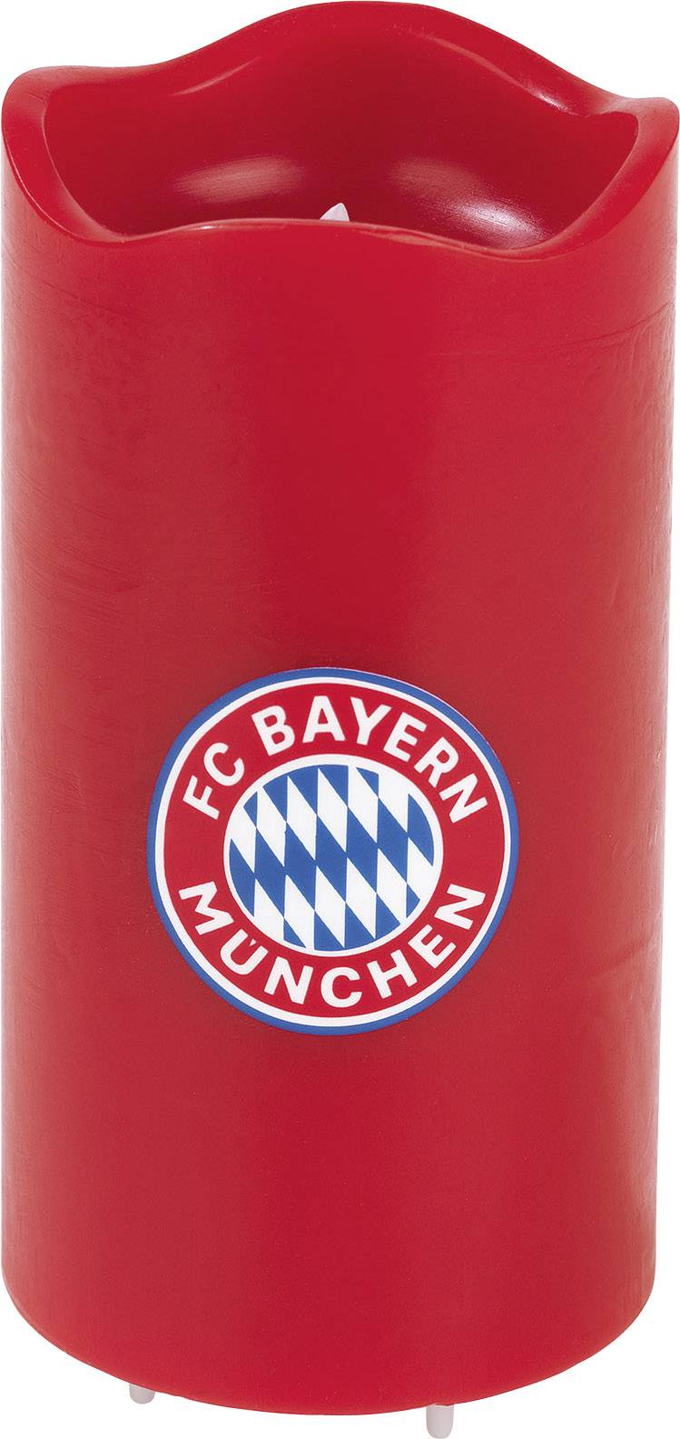 04115 LED-Kerze Rot (Ø x H) 80mm x 150mm