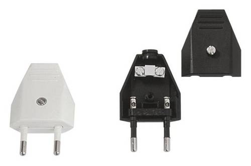 Bachmann 900.010 Eurostecker Kunststoff 250 V Schwarz IP20