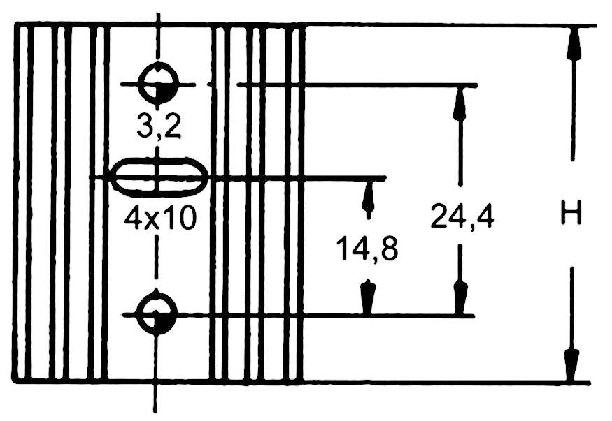 Assmann WSW V4330K V4330K Strangkühlkörper 11 K/W (L x B x H) 29 x 11.5 x 37.5 mm KLP