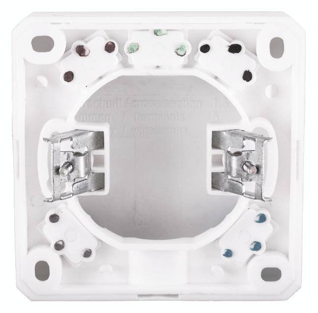 Bachmann 190.270 Herdanschlussdose IP20 Weiß