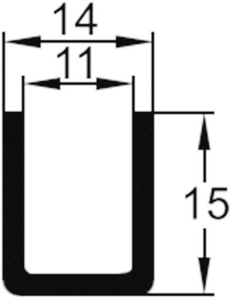 TRU Components 1586577 TC-V5074C-T-203 U-Kühlkörper 20 K/W (L x B x H) 25 x 14 x 15mm TO-220