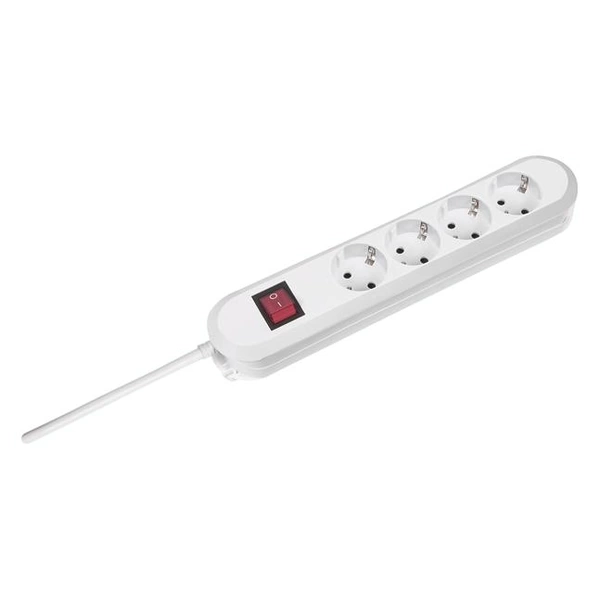 Bachmann 381.130K Steckdosenleiste mit Schalter Schwarz Schutzkontakt 1St. Bachmann 381.130K Steckdosenleiste mit Schalter Schwarz Schutzkontakt 1St.