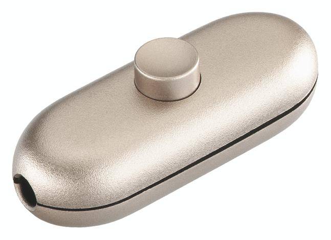 interBär 924.027 Zwischenschalter Gold 1 x Aus/Ein 2 A 1 St.