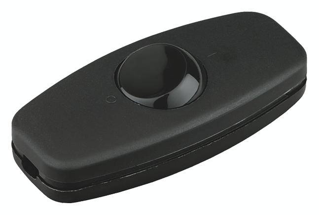 interBär 924.028 Zwischenschalter Schwarz 2 x Aus/Ein 2 A 1 St.