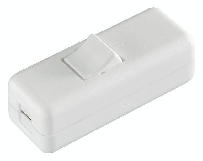 interBär 924.052 Zwischenschalter Weiß 2 x Aus/Ein 10 A 1 St.