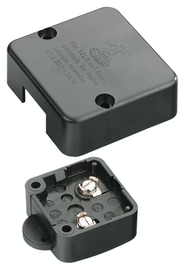 interBär 924.103 Drucktaster 250 V 2 A tastend (L x B x H) 50.25 x 52.26 x 15 mm 1 St.