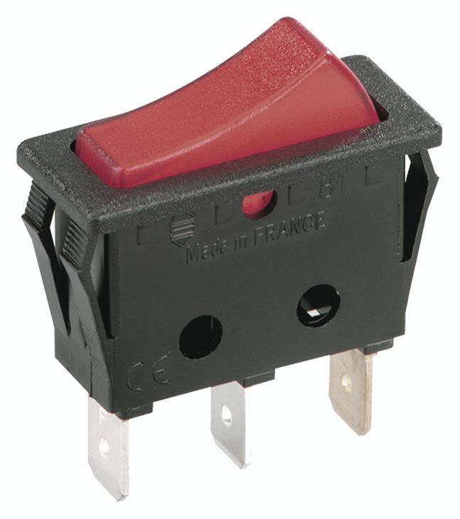 interBär Wippschalter 924.112 250 V 16 A 1 x Aus/(Ein) rastend 1 St.