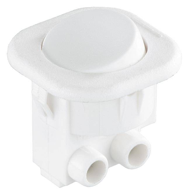 interBär 924.134 Wippschalter 924.134 250 V 6 A 1 x Aus/(Ein) rastend 1 St.