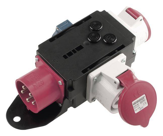 Bachmann 349.007 CEE Adapter 16 A, 32 A 5polig 400 V