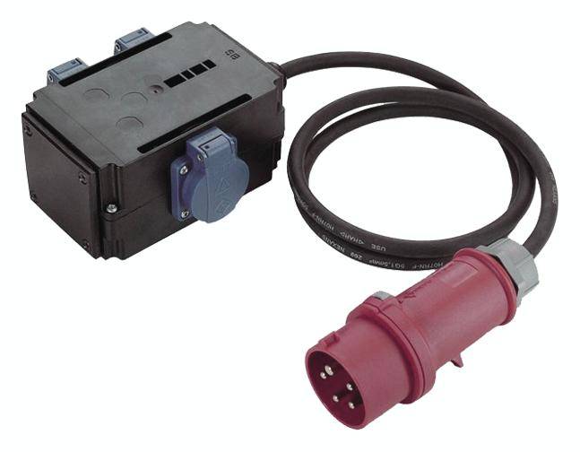 Bachmann 349.027 CEE Adapter 16 A 5polig 230 V, 400 V