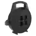 Bachmann 393.002 Kabeltrommel 10.00m Schwarz Schutzkontakt-Stecker Bachmann 393.002 Kabeltrommel 10.00m Schwarz Schutzkontakt-Stecker