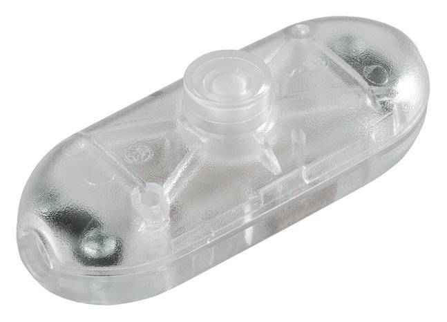 interBär 924.259 Zwischenschalter Transparent 1 x Aus/Ein 2 A 1 St.