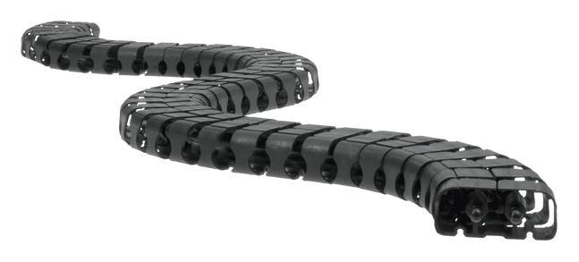 Bachmann Kabelbrücke 930.030 Kunststoff Schwarz 1000mm Inhalt: 1St.