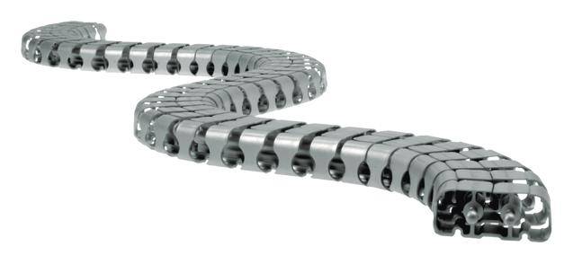 Bachmann Kabelbrücke 930.031 Kunststoff Silber 1000mm Inhalt: 1St.