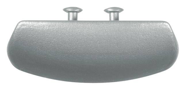 Bachmann Endstück 930.045 Kunststoff Silber Inhalt: 1 St.