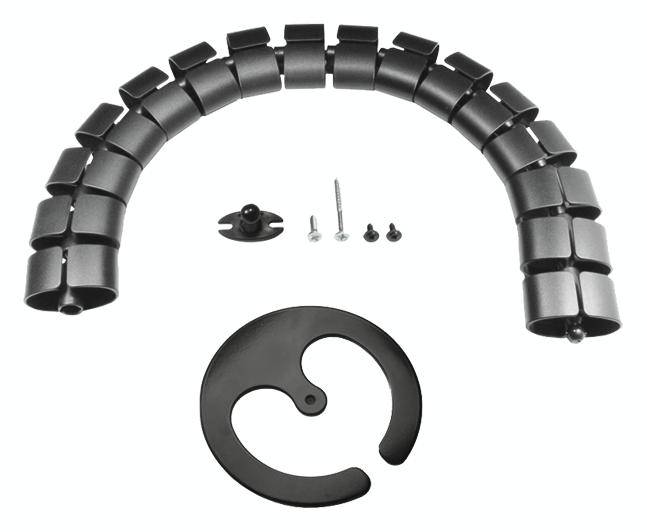 Bachmann Kabelbrücke 930.049 Kunststoff Schwarz 750 mm Inhalt: 1 St.