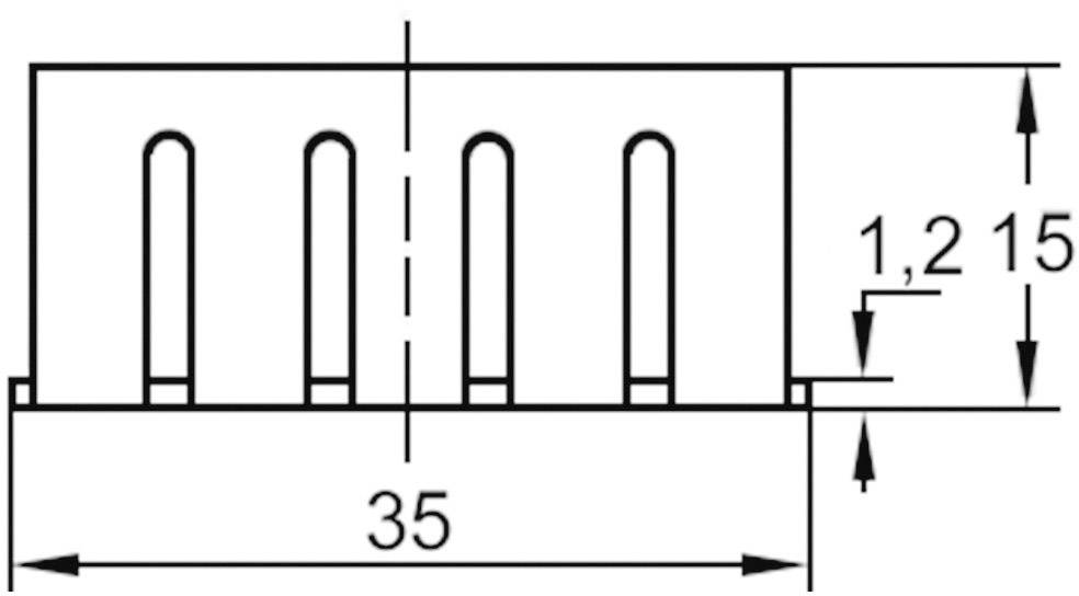 Assmann WSW V5630-T V5630-T Kühlkörper 15 K/W (L x B x H) 35 x 18.5 x 15mm TO-220