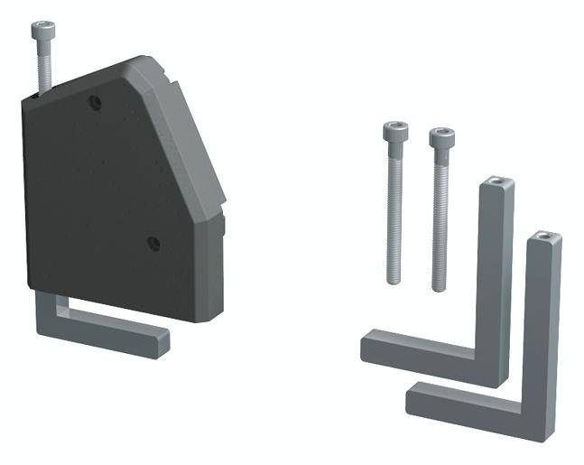 Bachmann 930.120 Befestigungszwinge Spannbereich 25 bis 50 mm 1 St.