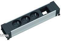 Bachmann 909.011 Steckdosenleiste Weiß Schutzkontakt 1 St.